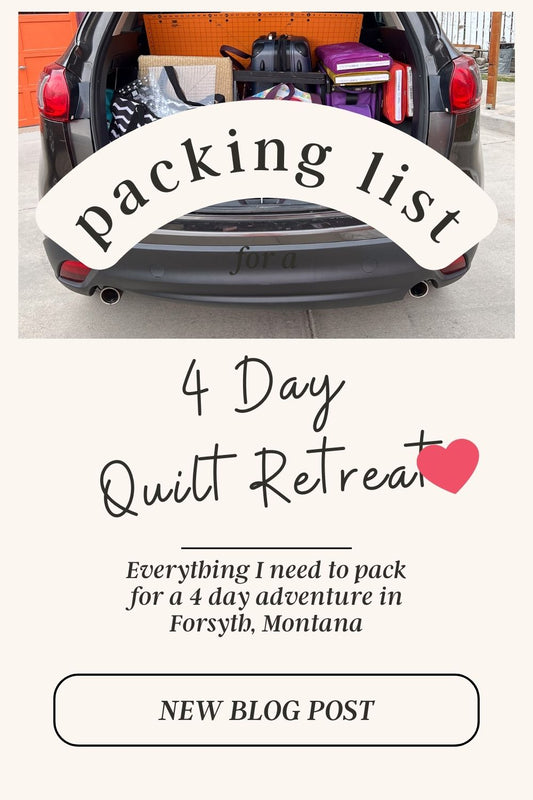 My Quilt Retreat Car-Packing Saga: Strategic Organizing, Fabric Frenzy, and a Dash of Mystery