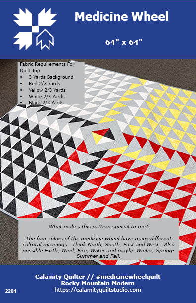 Medicine Wheel PDF Quilt Pattern
